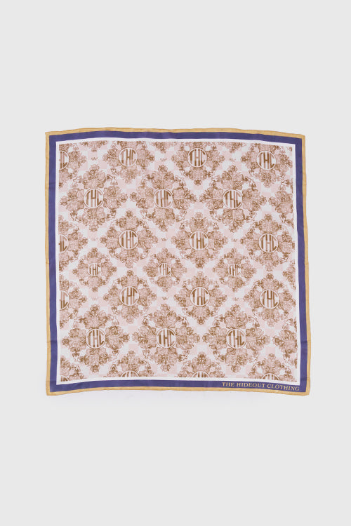 The Hideout Clothing - Baroque Flower Silk Scarf
