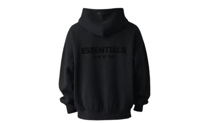 Fear of God Essentials Pullover Chest Logo Hoodie Stretch Limo/Black - MTHOR SHOP