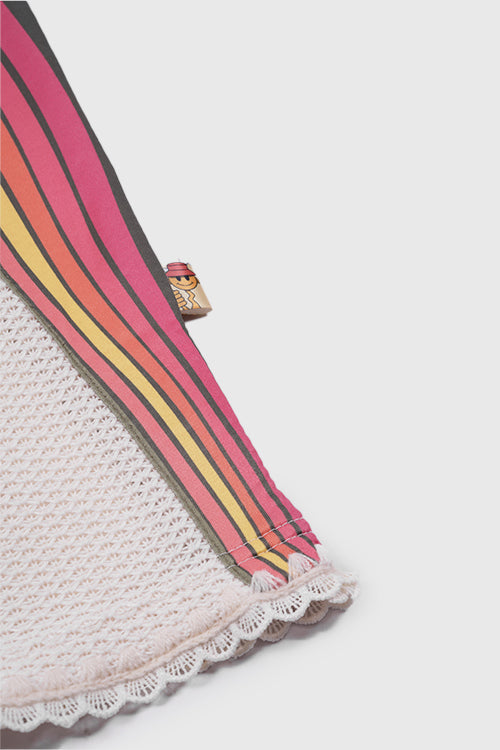 The Hideout Clothing - 7eventies Crochet Knit Sleeveless Vest