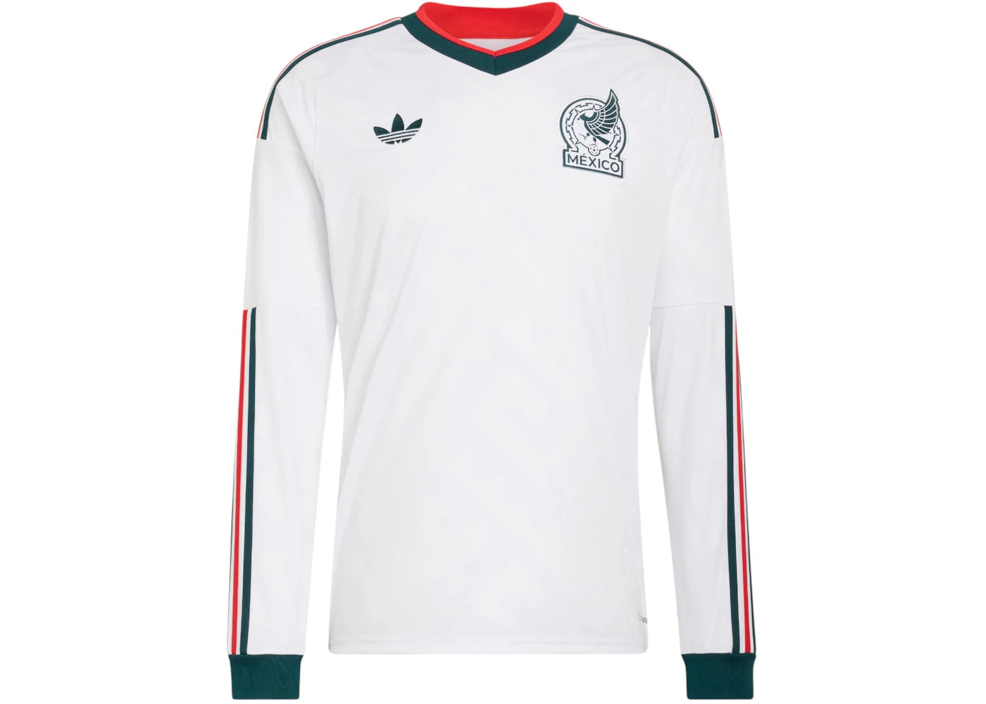 adidas Mexico 26 Away L/S Jersey White -1