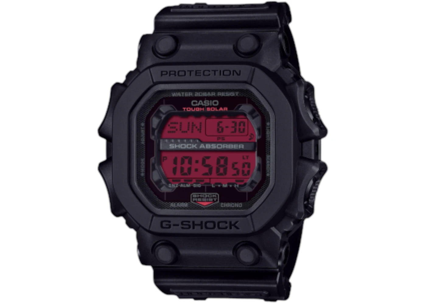 Casio Digital GXW GX-56 Series GX-56BBR-1 (Black) -1