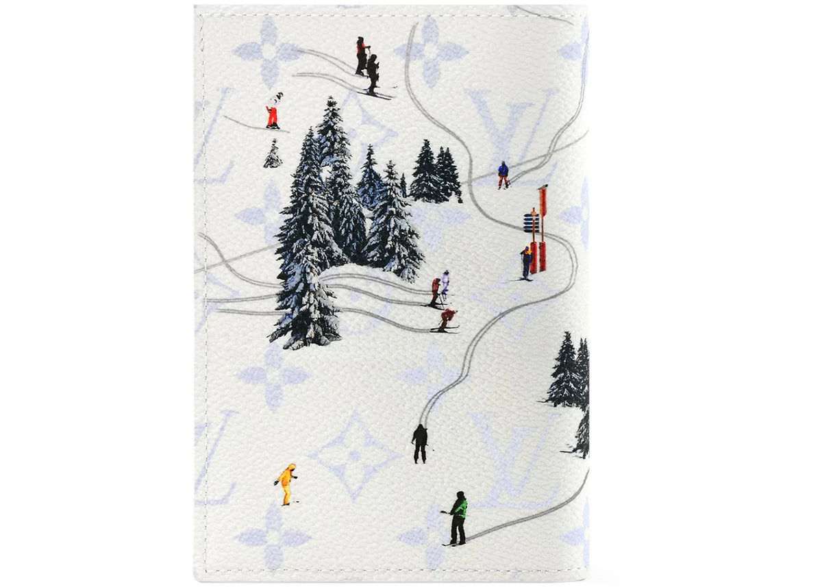 Louis Vuitton Monogram Heritage Passport Cover White -1