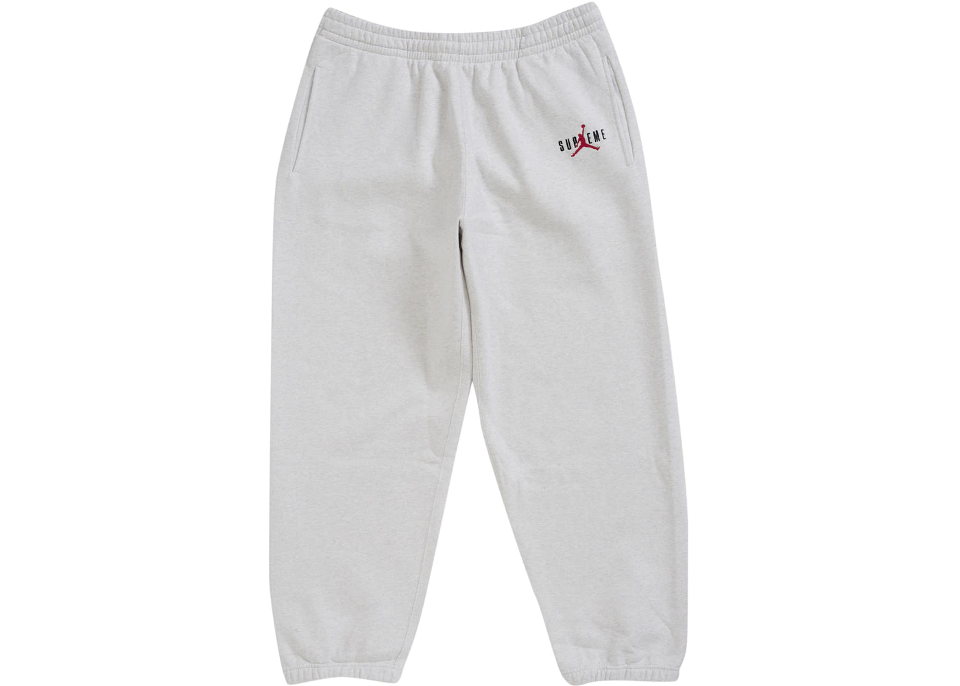 Supreme Jordan Sweatpant (FW24) Ash Grey -1