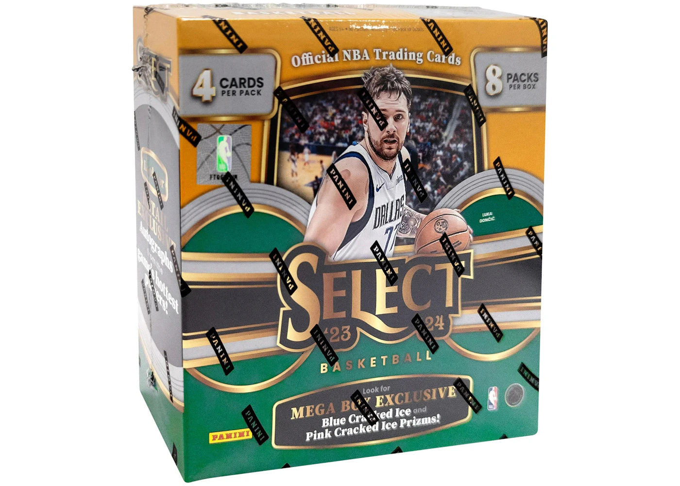 2023 Panini Select Basketball Mega Box (Blue/Pink Cracked Ice Prizms) -1