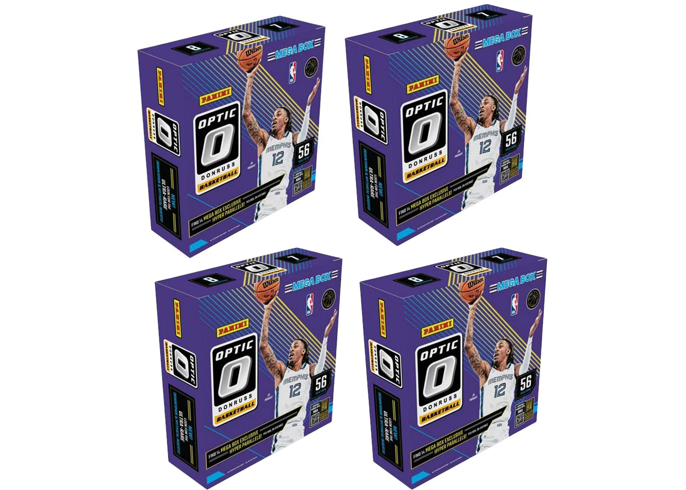2024-25 Panini Donruss Optic Basketball Mega Box 4x Lot -1