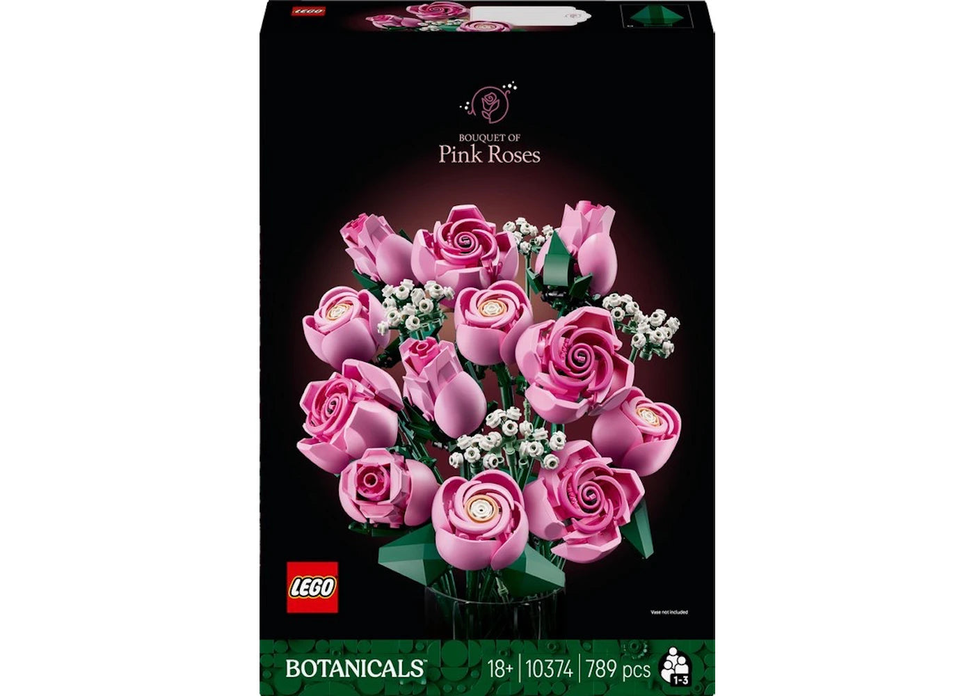 LEGO Botanicals Bouquet of Pink Roses Set 10374 -1