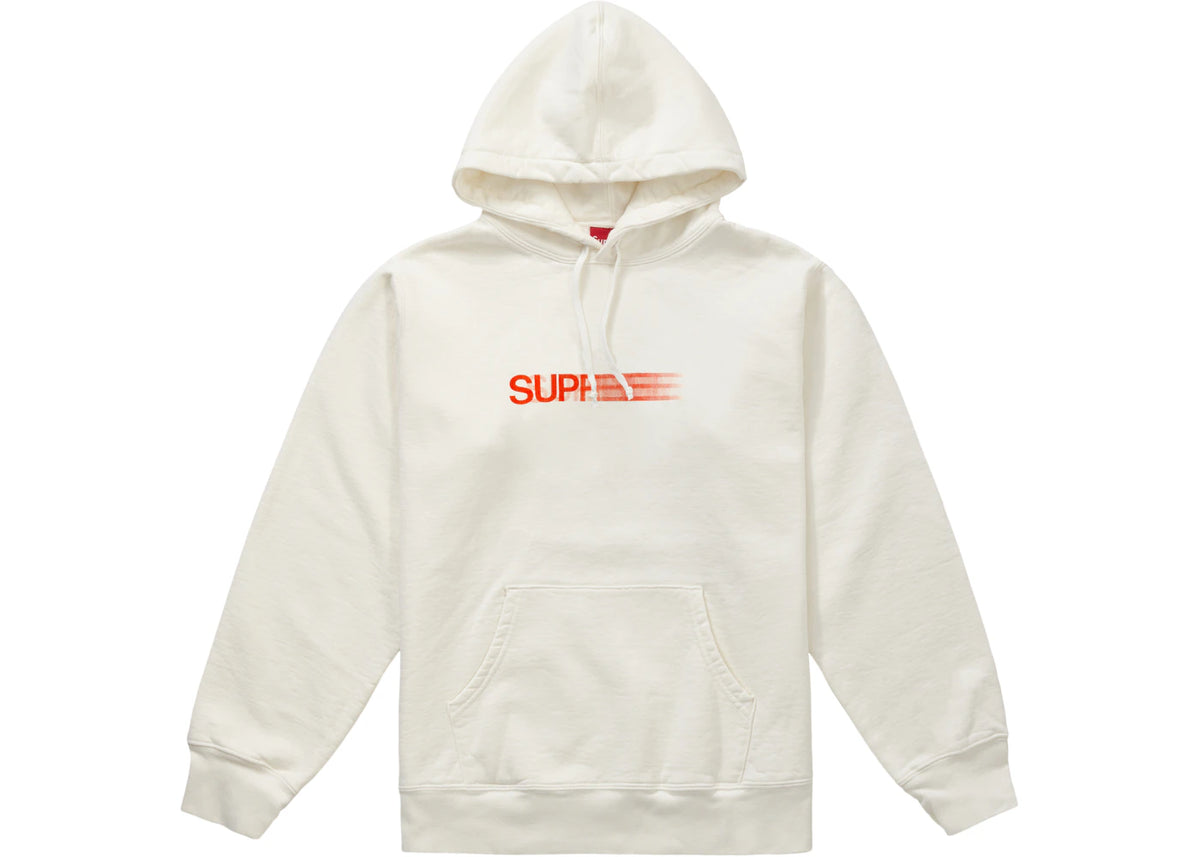 Supreme Motion Logo Hooded Sweatshirt (SS20) White -1