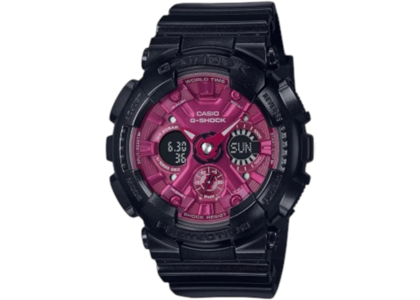 Casio G-Shock Analog-Digital Women GMA-S120RB-1A -1