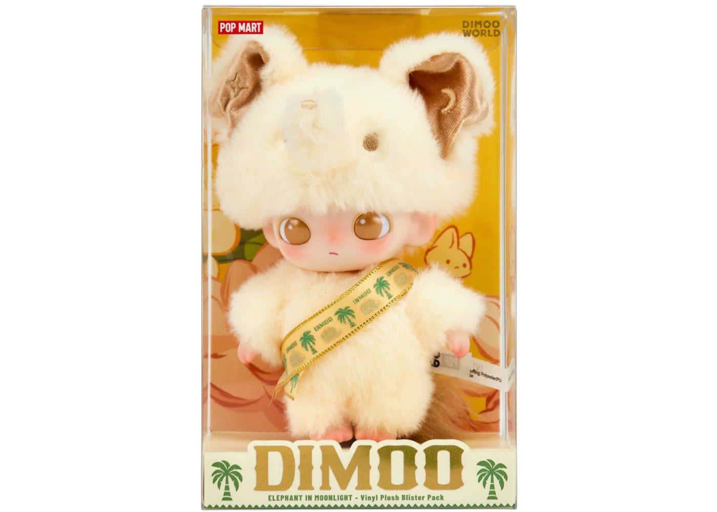 Pop Mart Dimoo Elephant in Moonlight Series (Thailand Exclusive) Vinyl Plush Pendant-1