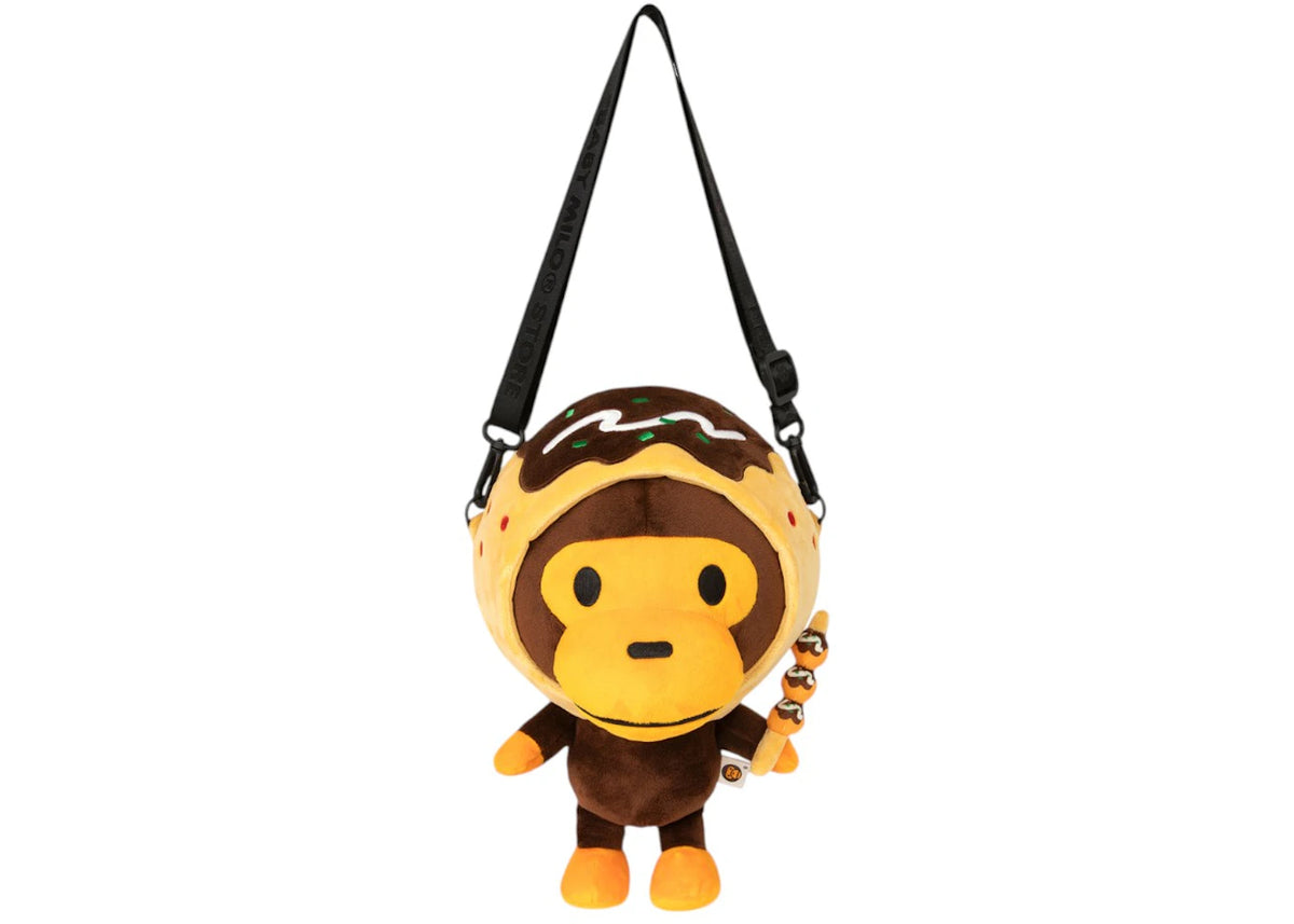 BAPE Baby Milo Takoyaki Cross Body Bag Brown -1