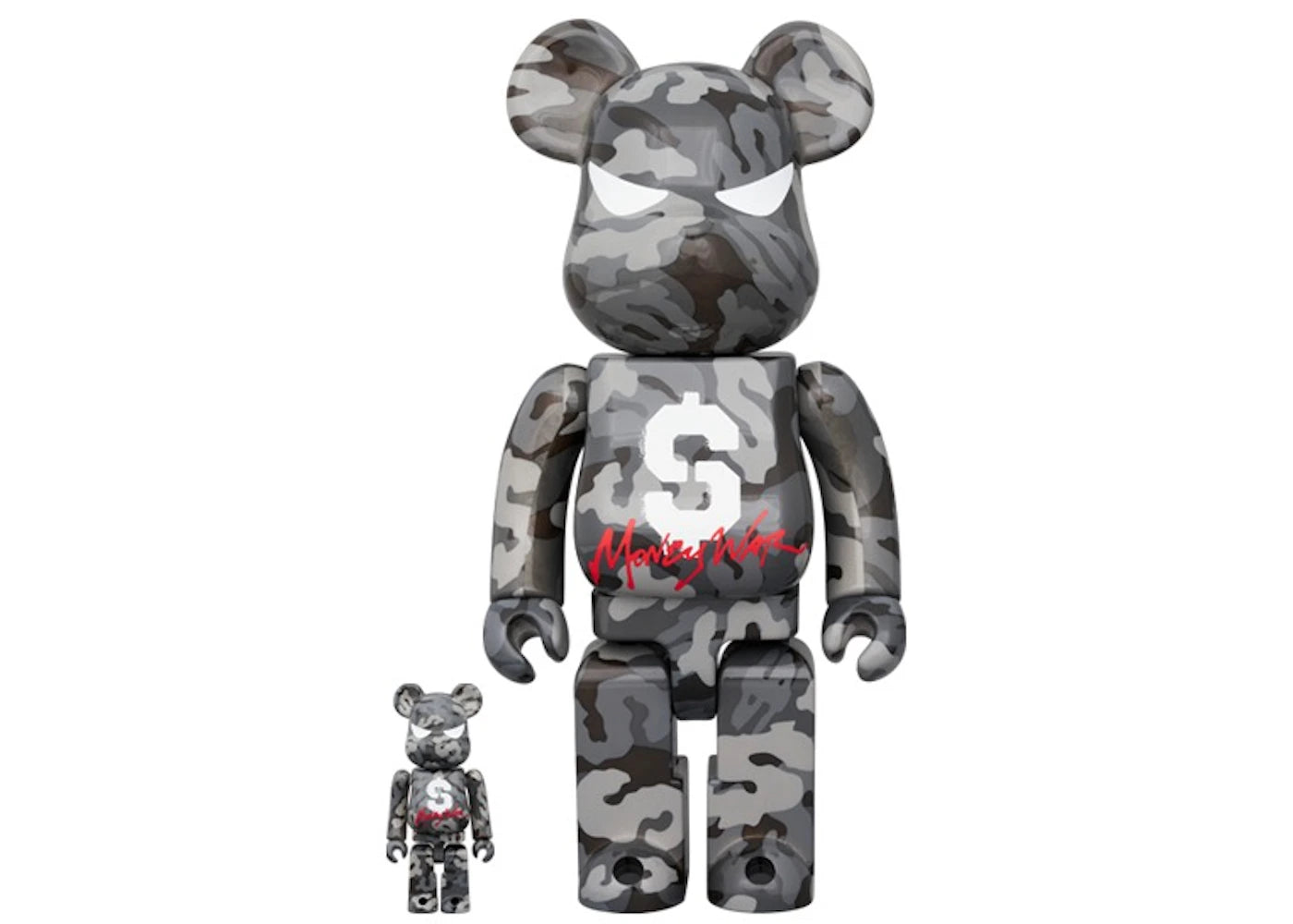 Bearbrick Shoumethemoneyxx 100% & 400% Set -1