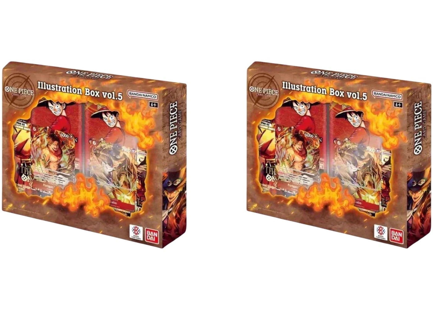 Bandai One Piece Vol 5. (OP-PR) Ilustration Box 2x Lot -1