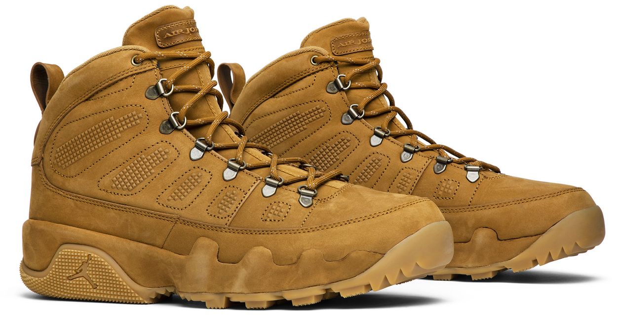 Jordan 9 Retro Boot Wheat-Pair