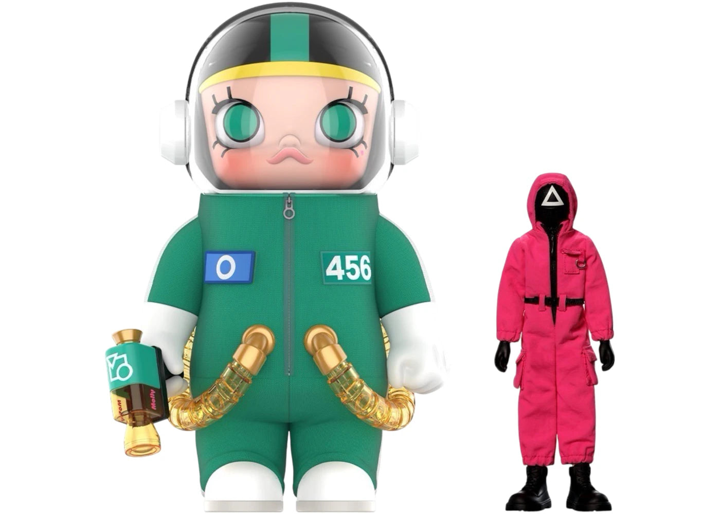 Pop Mart Mega Space Molly Action Figure Squid Game Set 400% -1