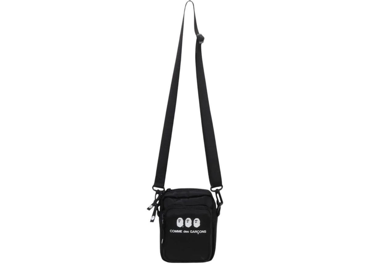 BAPE x CDG Osaka Mini Shoulder Bag (SS25) Black -1
