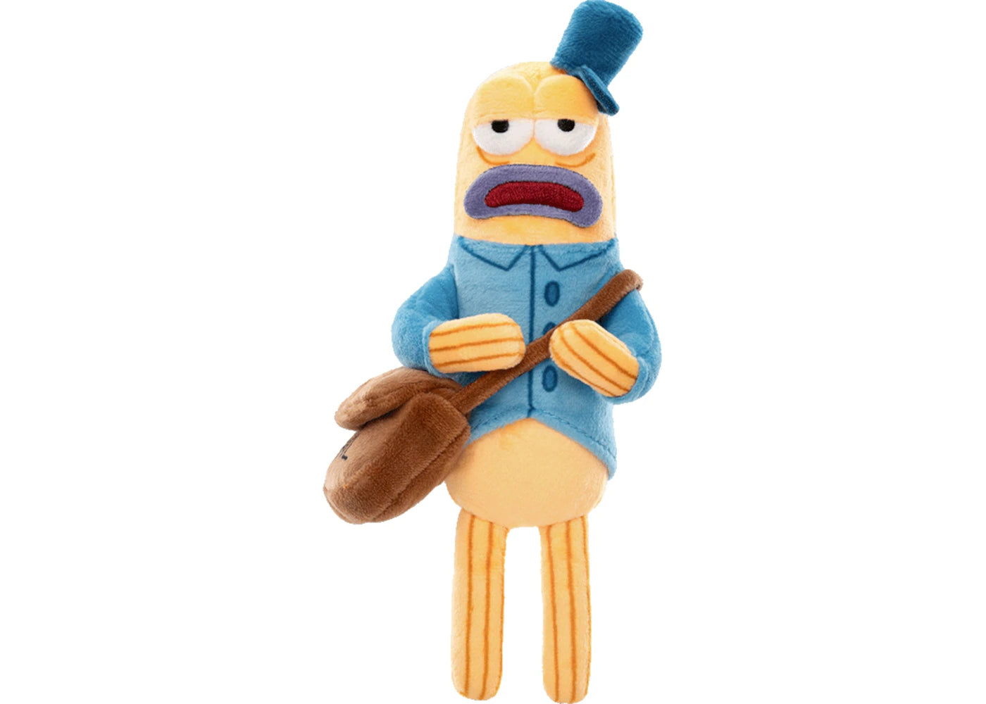 Pop Mart Gong Spongebob Squarepants Residents of Bikini Bottom Whimsical Part 2 Mail Fish Plush -1