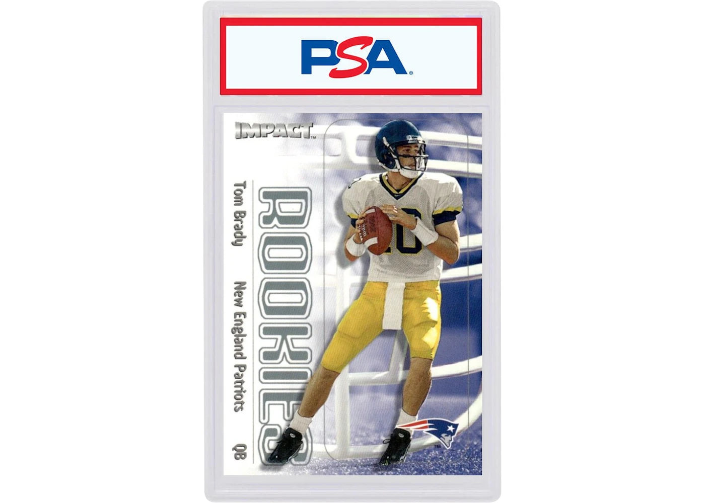 2000 Skybox Impact 27 Tom Brady (PSA or BGS Graded) -1