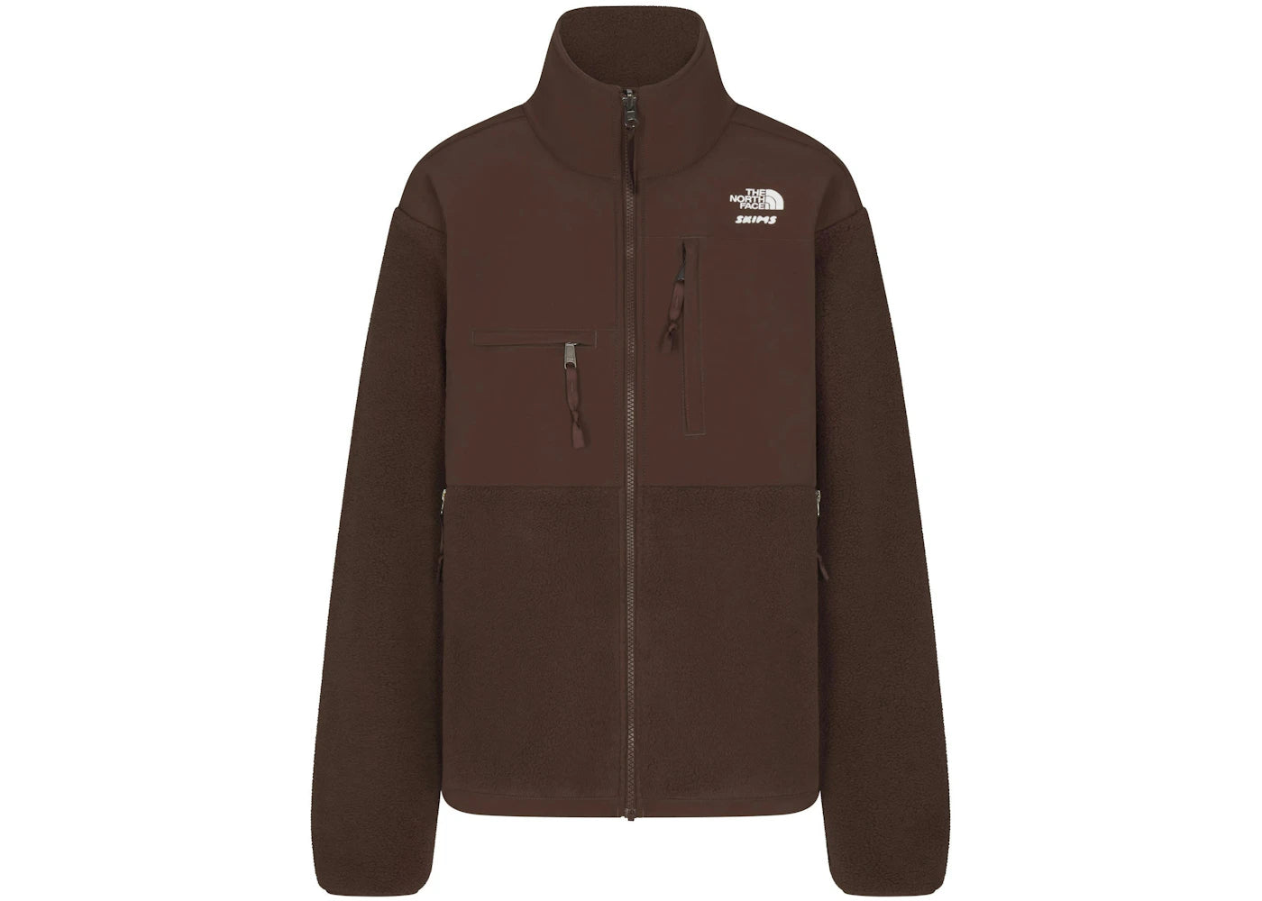 SKIMS x TNF 1995 Retro Denali Fleece Jacket Cocoa -1