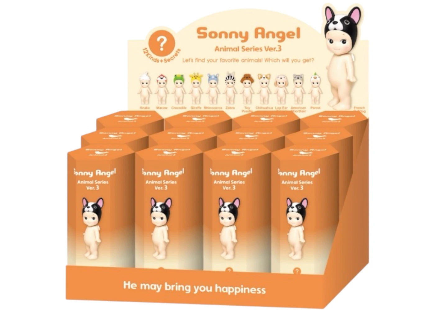 Sonny Angel Animal Series Ver.3 Sealed Case (12 Blind Box) -1