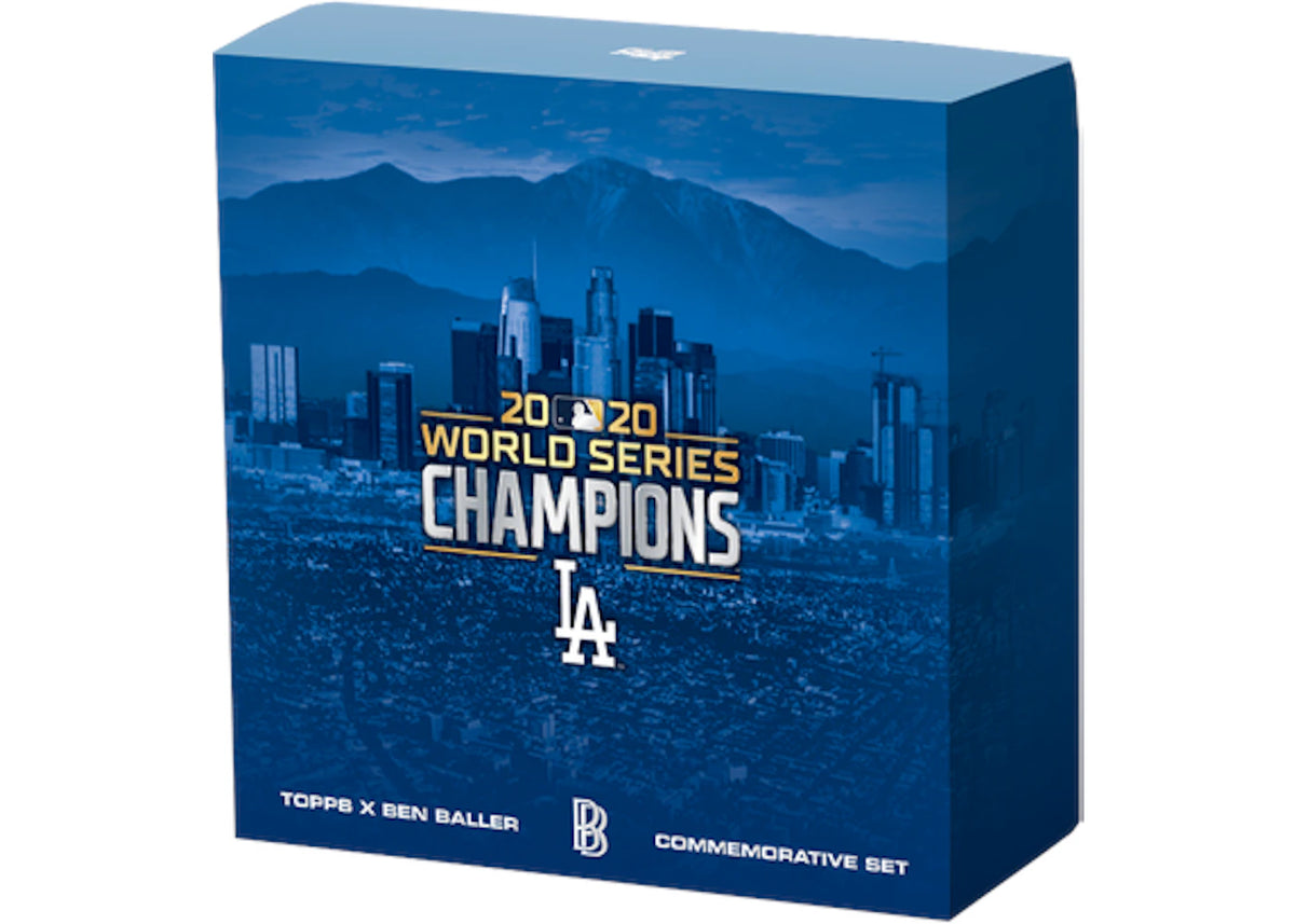 2020 Topps Ben Baller Ð Los Angeles Dodgers World Series Champion's set Box Set -1