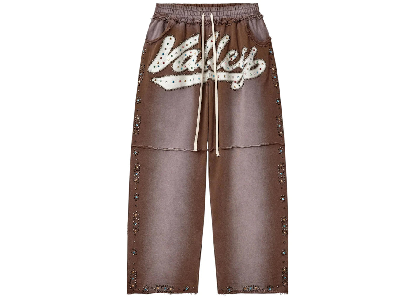 Vale Forever Skittle Sweatpants Brown -1