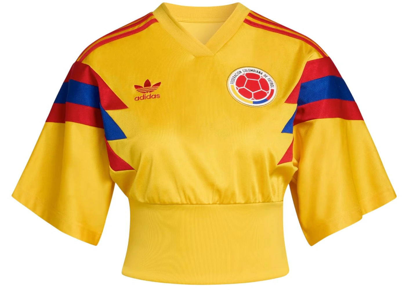 adidas Women's Colombia Reconstructed Bringback II Jersey Bold Gold -1