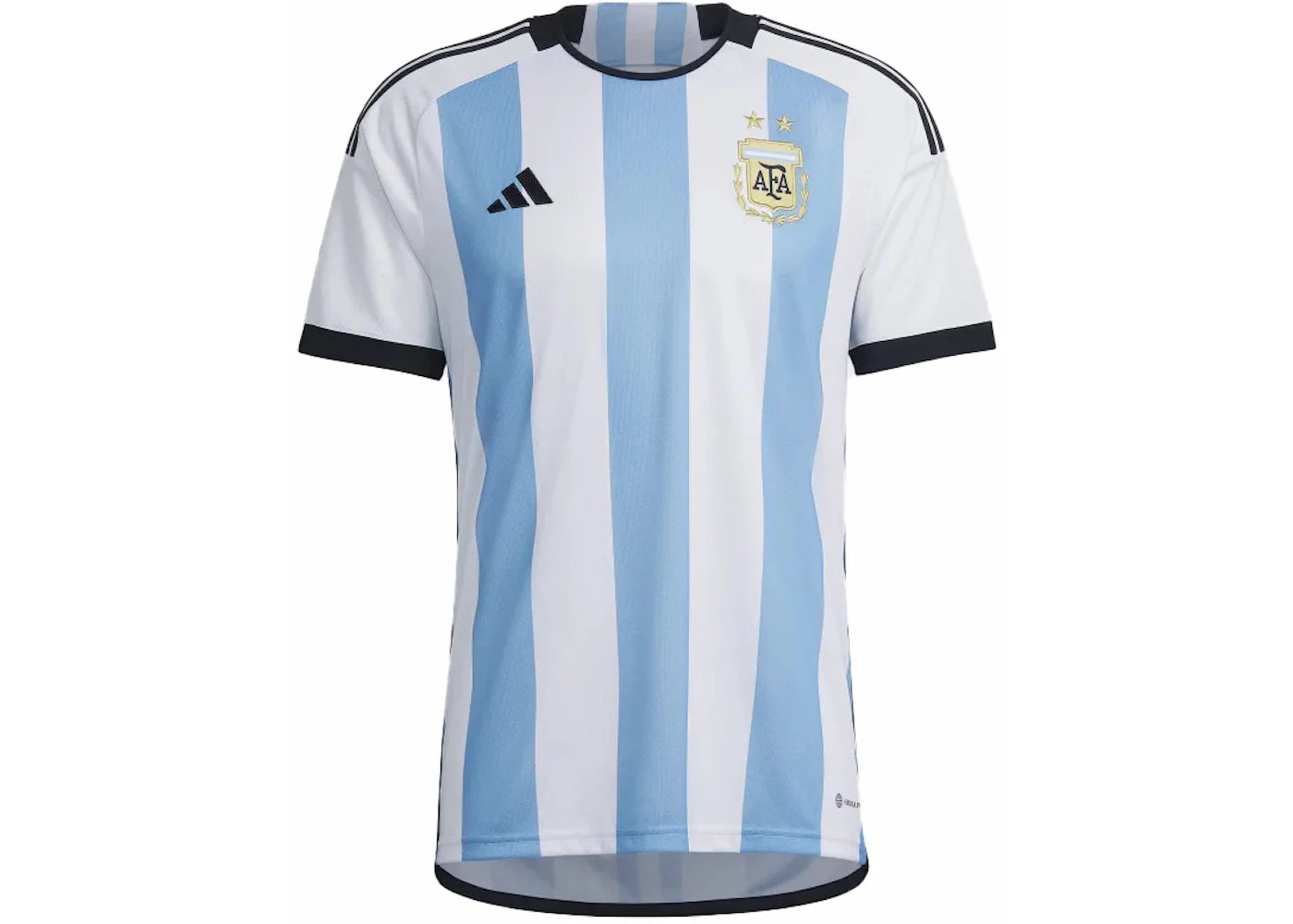 adidas Argentina 2022 Stadium Home Jersey White/Light Blue -1