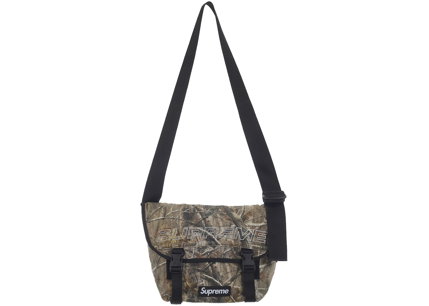 Supreme Denim Messenger Bag Realtree AP Camo -1