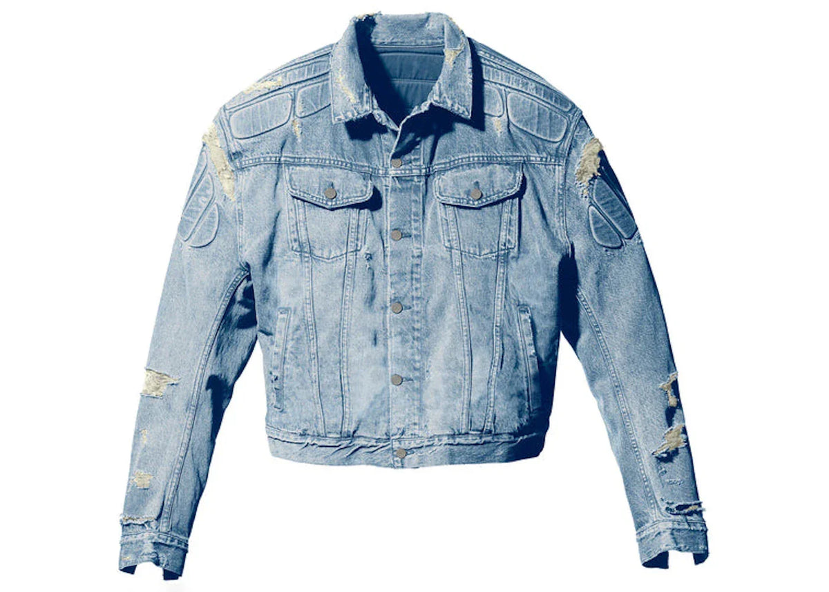 ジャケット・アウター YEEZY GAP ENGINEERED BY BALENCIAGA Yeezy Gap Engineered by Balenciaga Padded Denim Jacket Blue