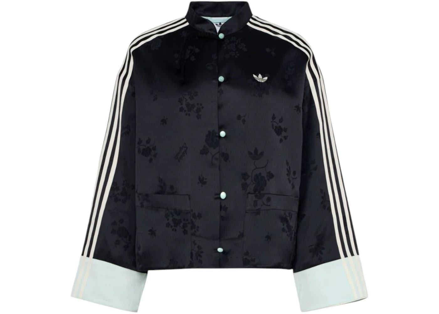 adidas Women New Chinese Jacket (Asia Sizing) Black -1