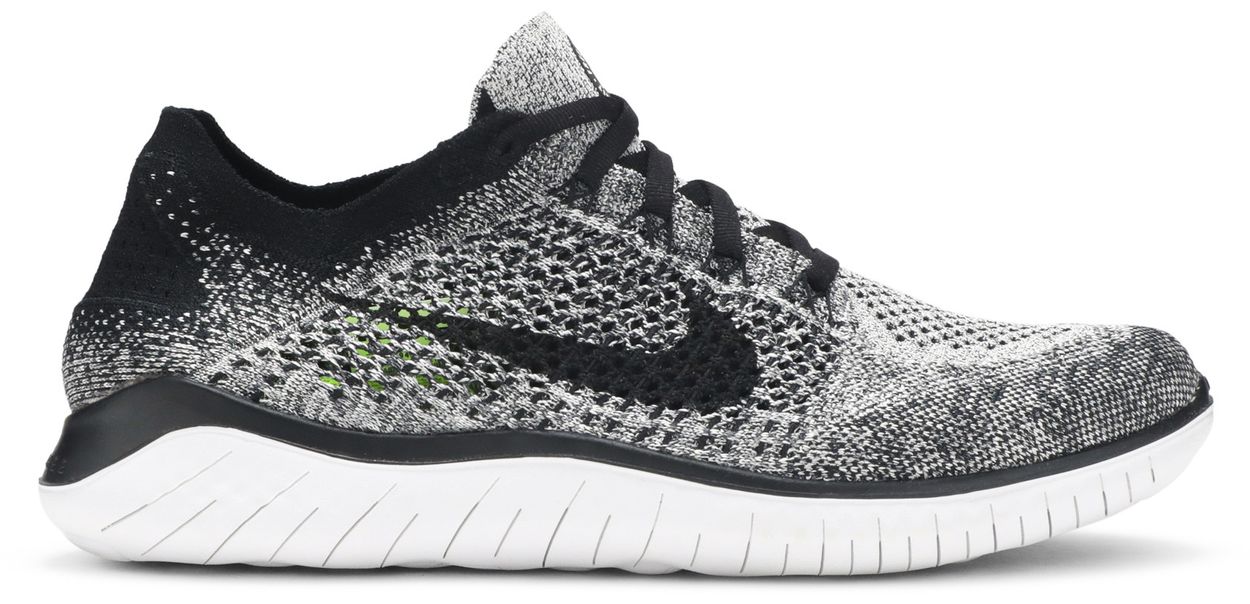 Nike Free RN Flyknit 2018 Oreo (Women's)-1