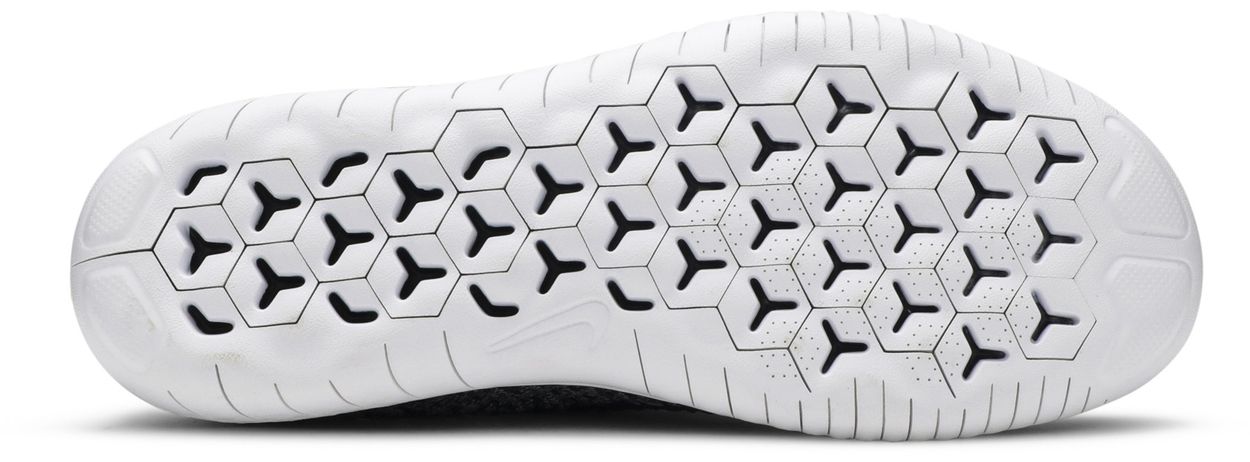 Nike Free RN Flyknit 2018 Oreo (Women's)-Sole