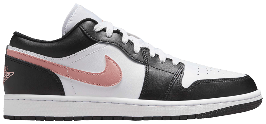 Jordan 1 Low Black Rust Pink -1