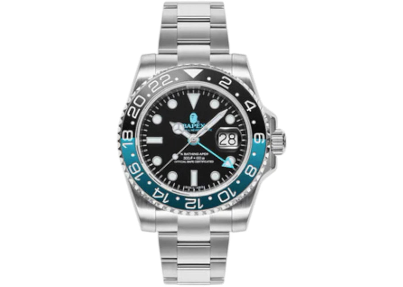 BAPE Type 2 BAPEX Watch Black/Green -1