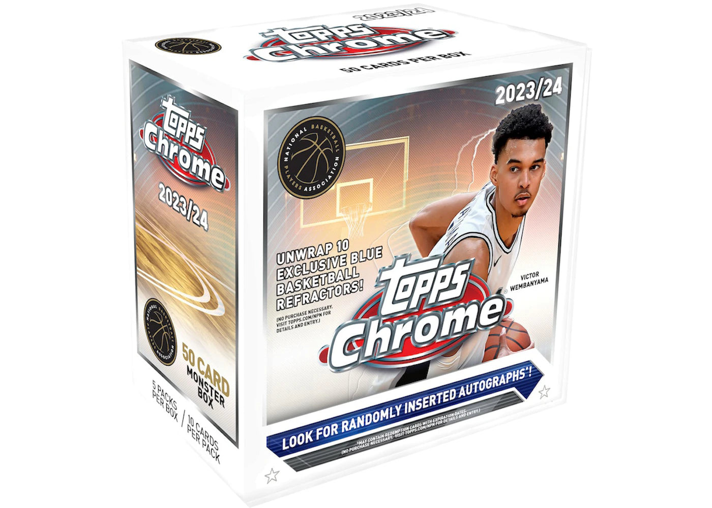 2023-24 Topps Chrome Basketball Monster Box -1