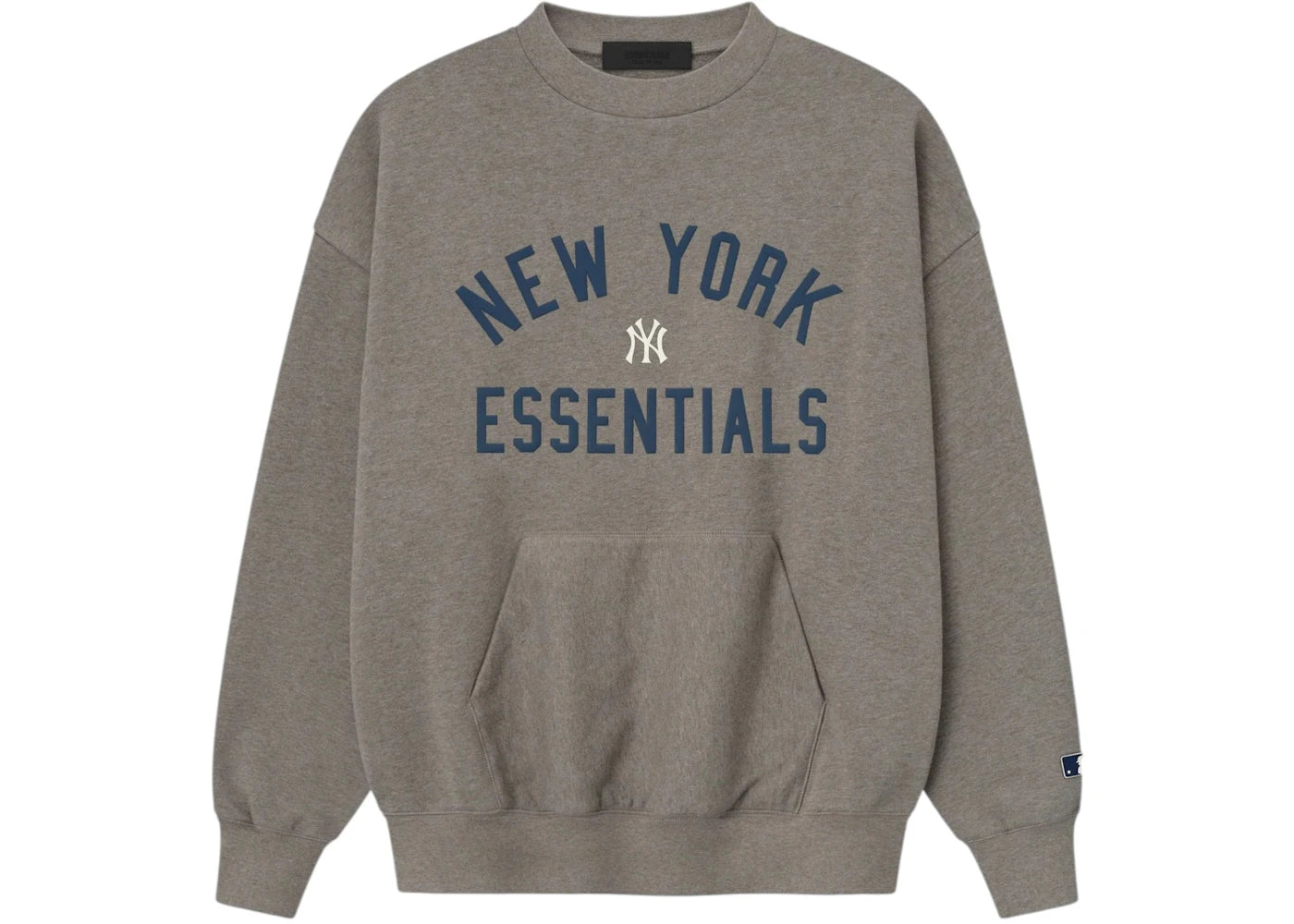 Fear of God Essentials Yankees Sport Crewneck Homestead Heather -1