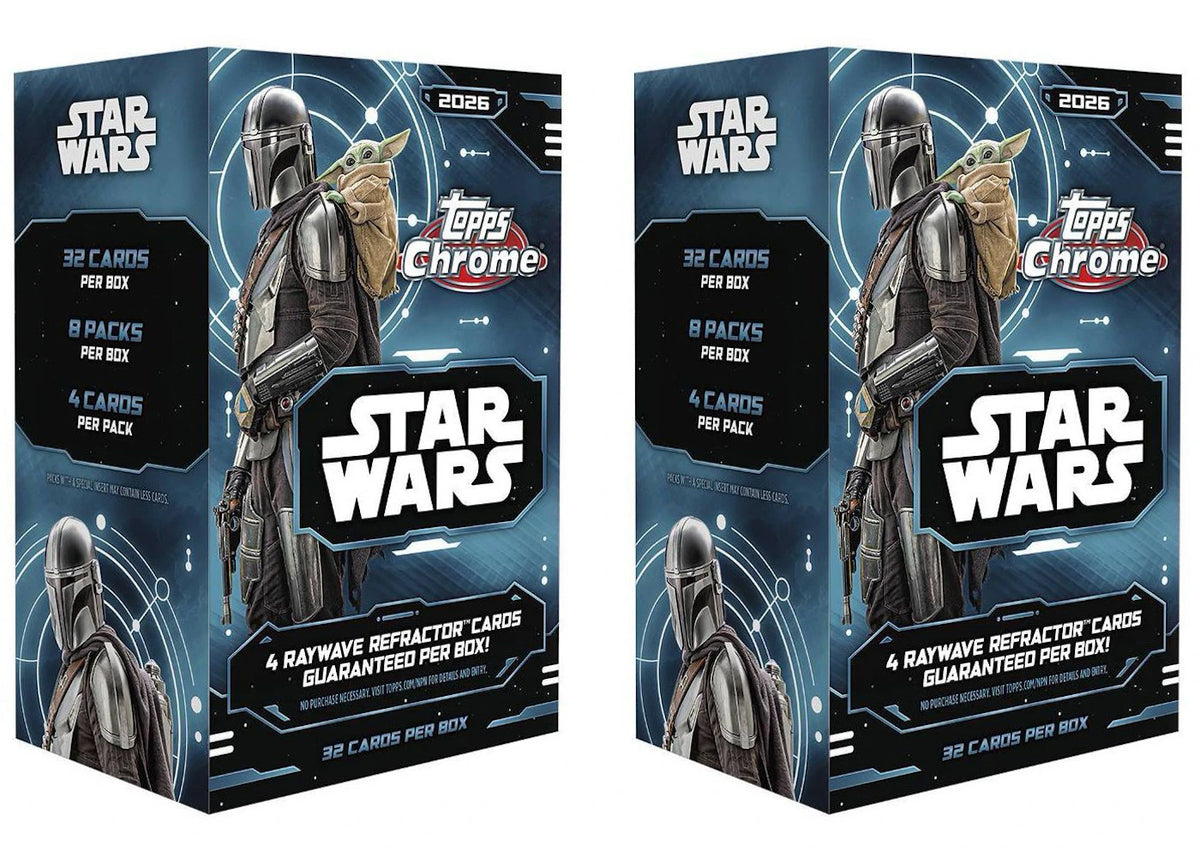 2026 Topps Chrome Star Wars Value Box 2x Lot -1