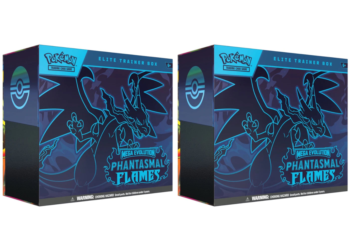 2025 Pokémon Mega Evolution Phantasmal Flames Elite Trainer Box 2x Lot -1