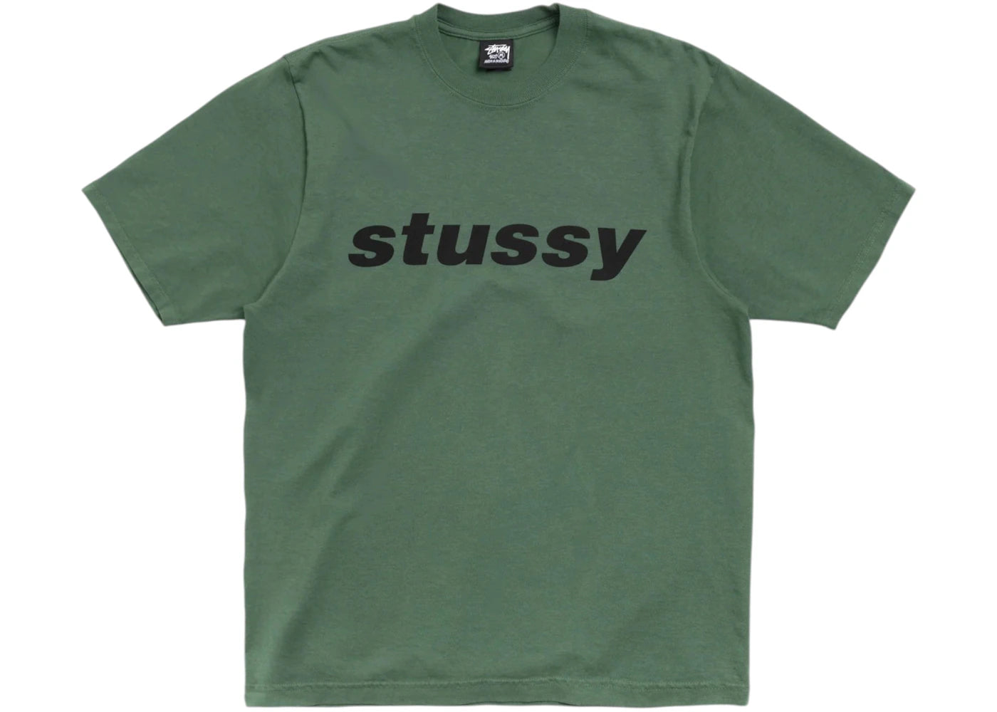 Stussy Shark Pigment Dyed Tee Pine -1