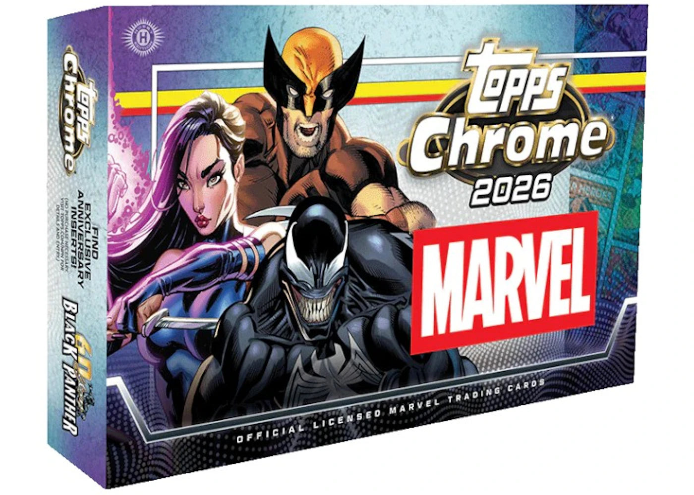 2026 Topps Chrome Marvel Comics Hobby Box -1