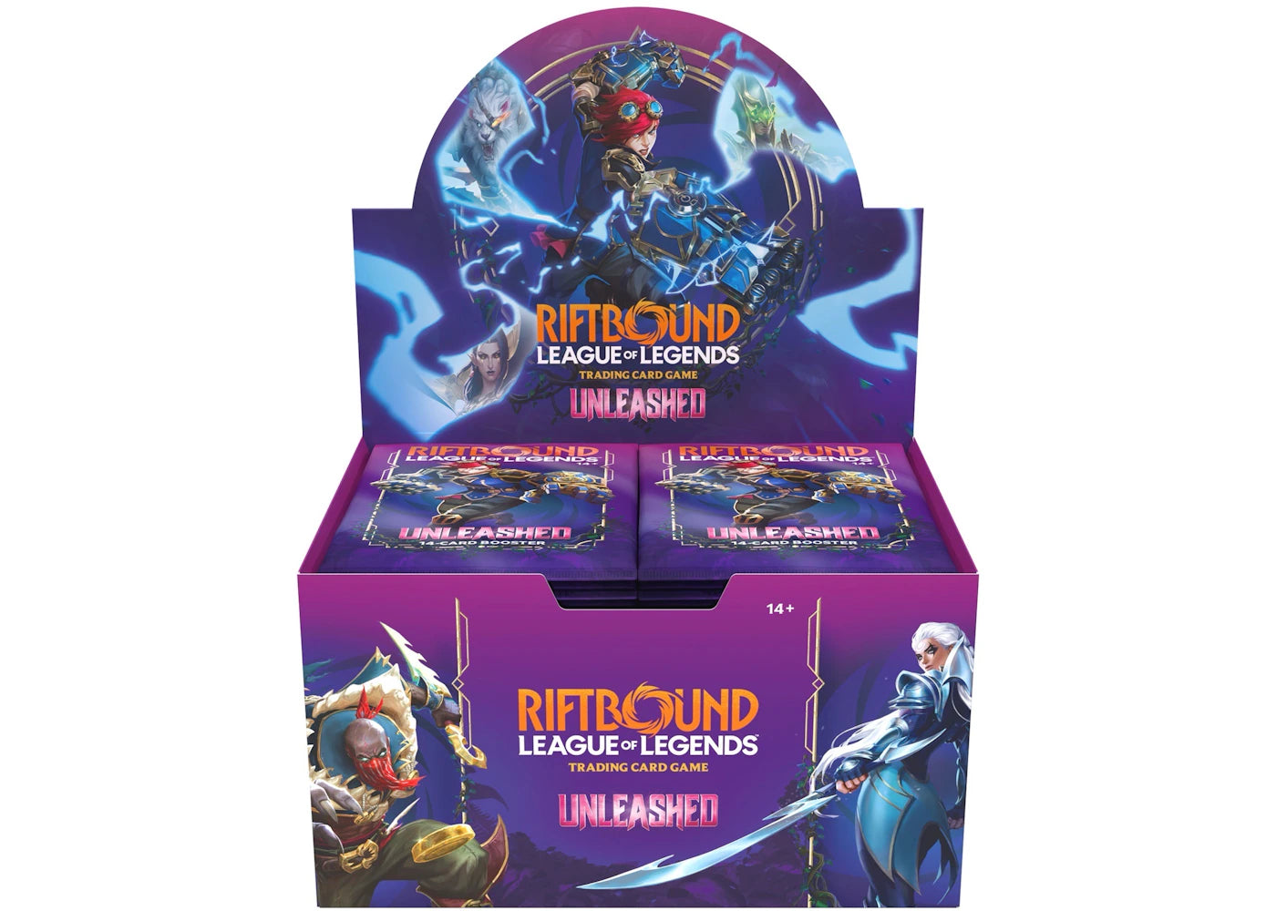 2026 Riftbound League of Legends Unleased Booster Display -1
