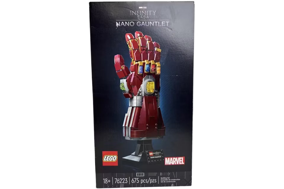 LEGO Marvel Studios The  null  Saga Nano Gauntlet Set 76223-1