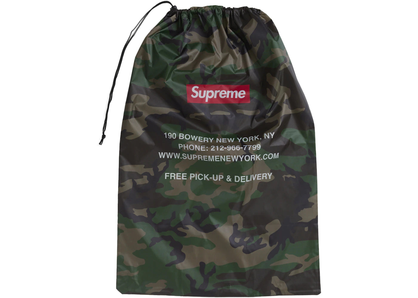 Supreme Drawstring Bag Free Gift (FW25) Realtree AP Camo -1