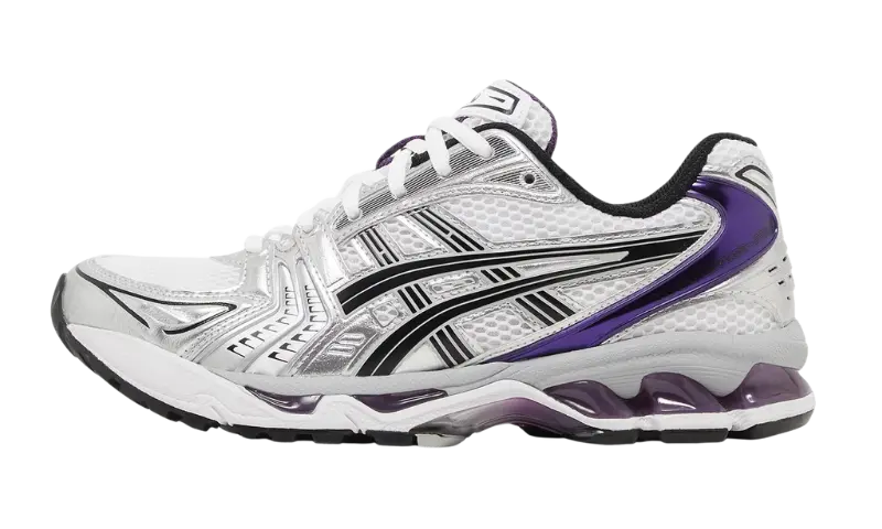 ASICS Gel-Kayano 14 White Dark Grape (W) - MTHOR SHOP