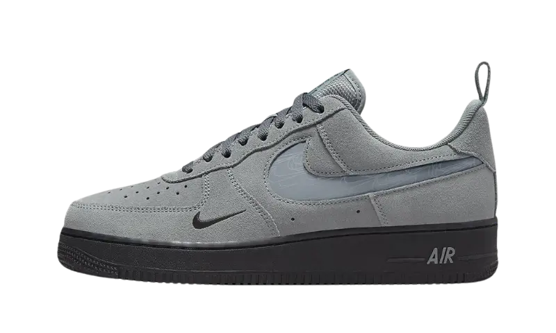 Nike Air Force 1 Low '07 LV8 Reflective Swoosh Cool Grey - MTHOR SHOP