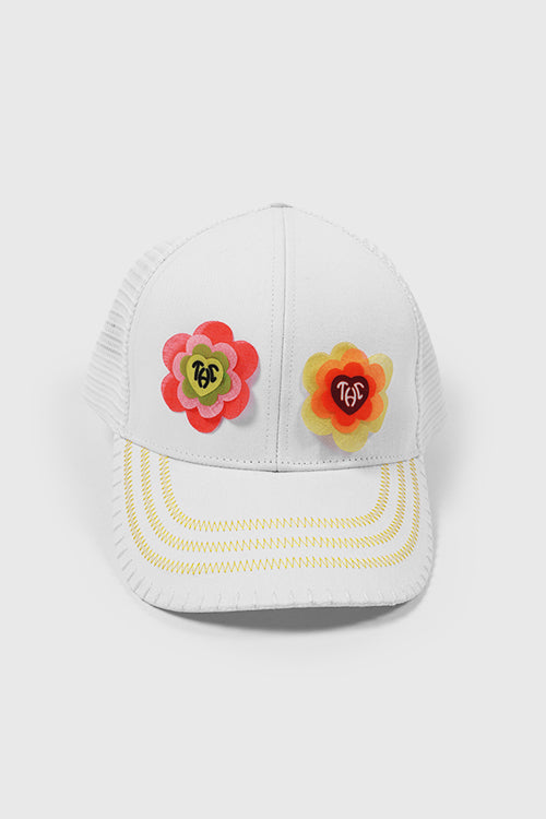 The Hideout Clothing - 7eventies Flowers Trucker Hat