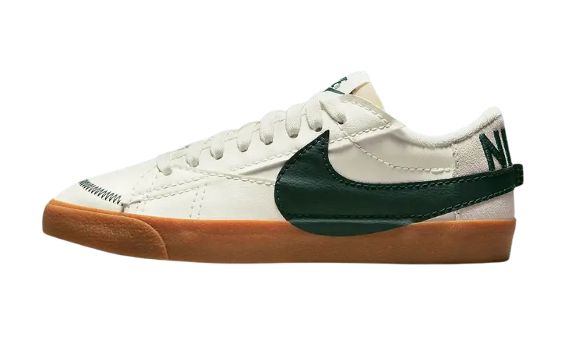 Nike Blazer Low 77 Jumbo WNTR Sail Pro Green Gum - MTHOR SHOP