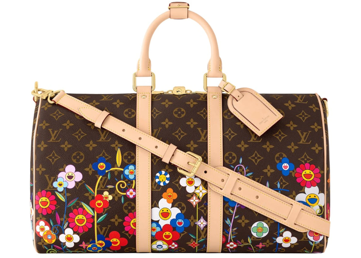 Louis Vuitton x Takashi Murakami Keepall Bandouliere 45 Monogram Garden -1