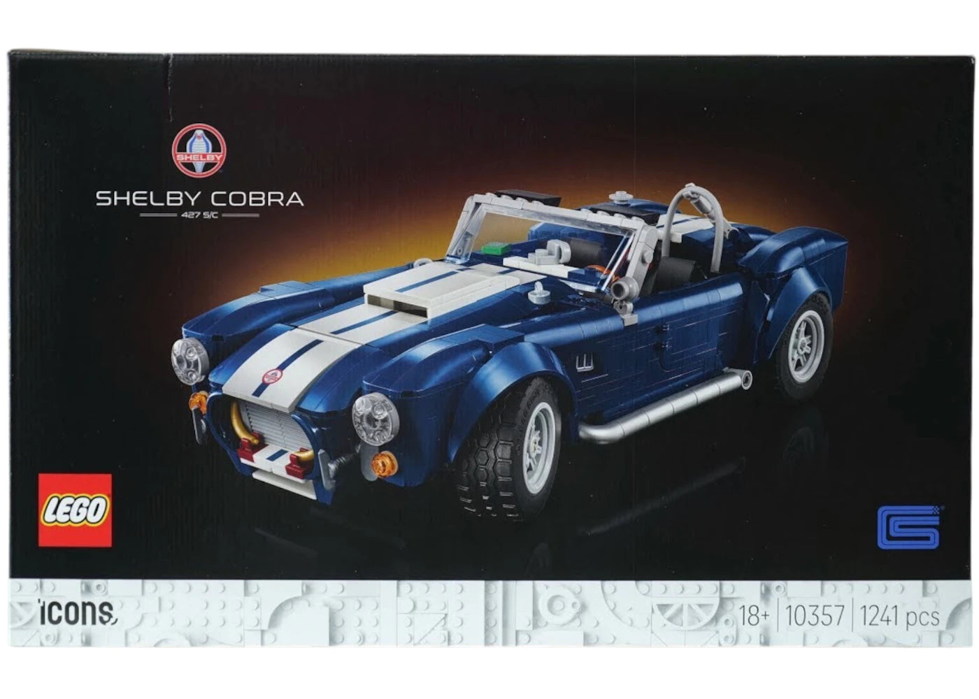 LEGO Icons Shelby Cobra 427 S/C Set 10357 -1