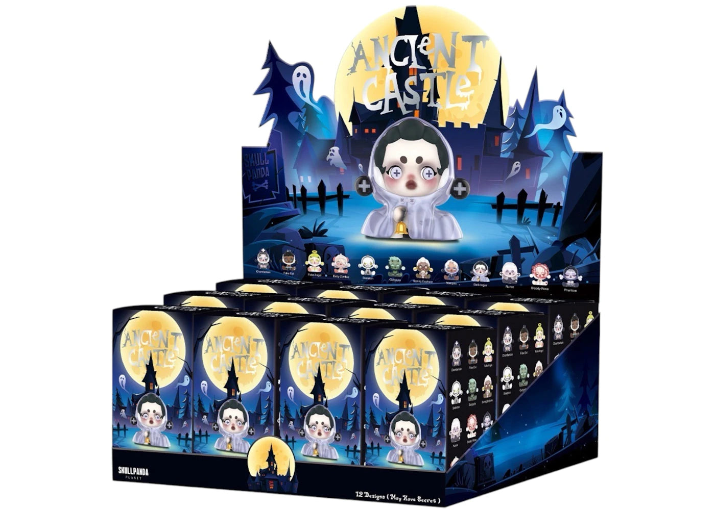 Pop Mart SKULLPANDA Ancient Castle Series Figure Sealed Case (9 Blind Box)-1